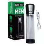 electric vacuum penis pump – rechargeable performance enhancer for men