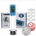 lcd vacuum pump – rechargeable smart suction device for men