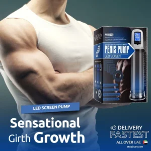 led screen penis pump – digital vacuum therapy for men