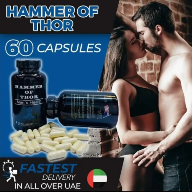 hammer of thor capsules for men – natural vitality & size enhancer