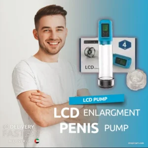 lcd vacuum pump – rechargeable smart suction device for men