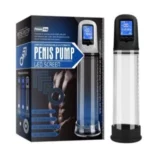 led screen penis pump – digital vacuum therapy for men