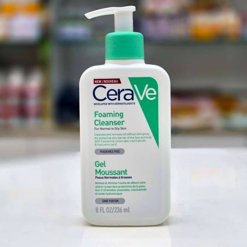 CeraVe Foaming Cleanser for Normal to Oily Skin