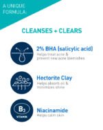blemish control cleanser with salicyclic acid & ceramides mve delivery technology