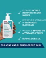 blemish control cleanser with salicyclic acid & ceramides mve delivery technology