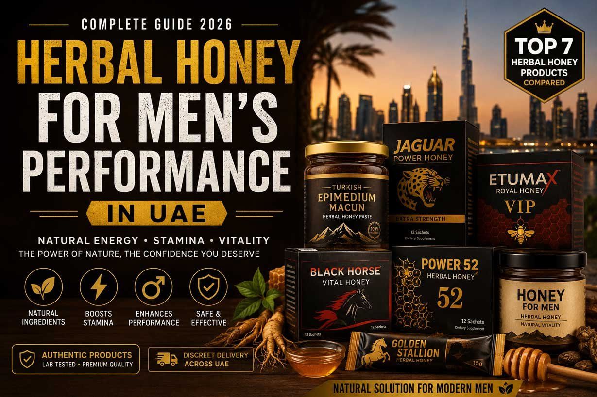 Herbal Honey for Men's Performance in UAE